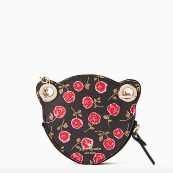 Kate Spade Run Wild Leopard Coin Purse NWT - Picture 3 of 8